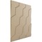 Ekena Millwork 19 5/8in. W x 19 5/8in. H Honeycomb EnduraWall Decorative 3D Wall Panel Covers 2.67 Sq. Ft. WP20X20HBGBE - alternate 3